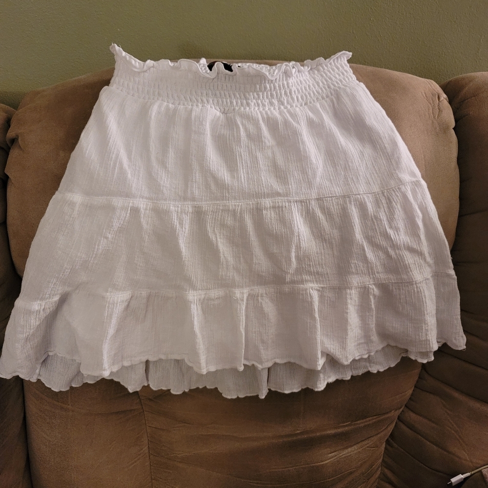 Flowy layered skirt